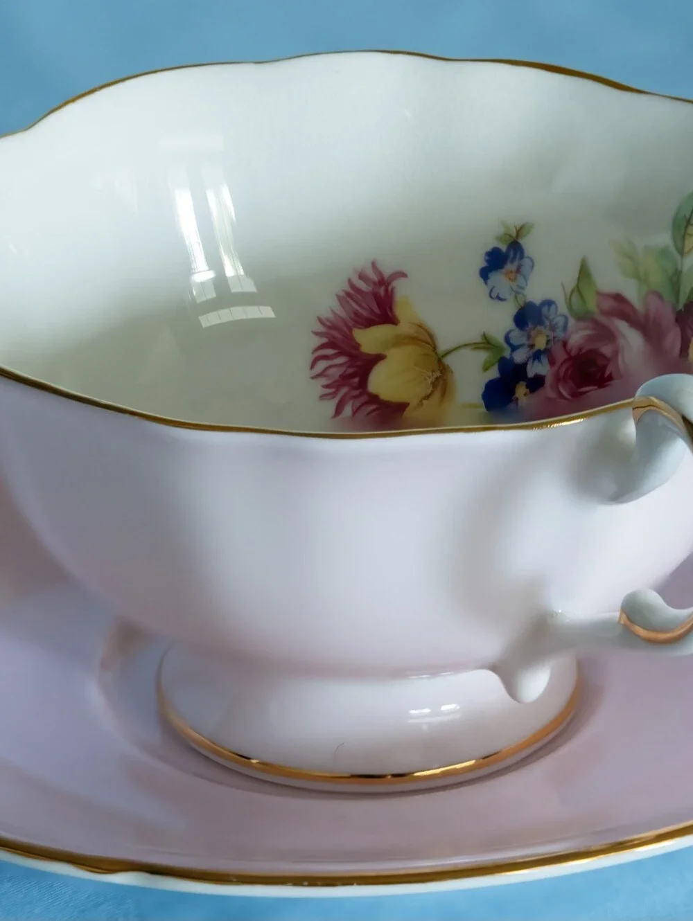 Antique,Vintage Assorted Paragon Cups And Saucers 3 Set. Made In England!